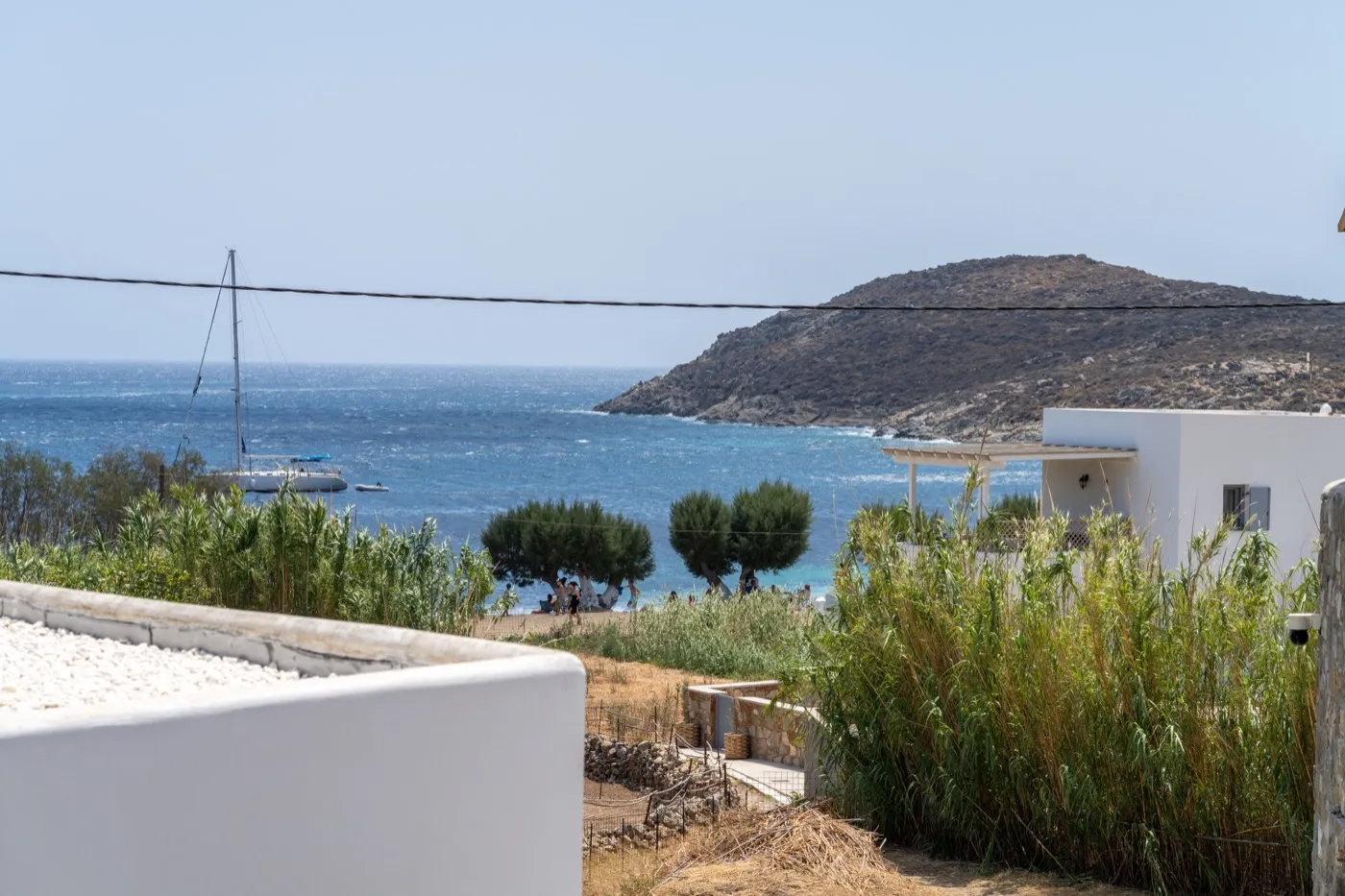 Serifos island — Chora and the Aegean coastline